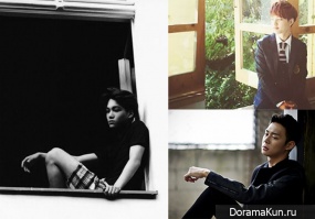 Sitting on the windowsill