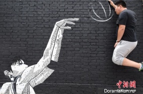 200 meters of graffiti in Taiyuan