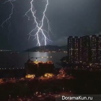 Hong Kong lightning storm 10 July 2016