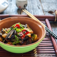 Chi Chi San (three terrestrial freshness) or vegetables in Chinese