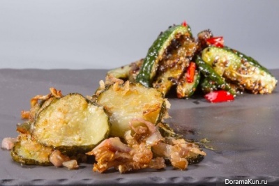fried cucumber