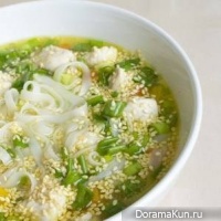 Meatless soup