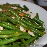Green beans with garlic