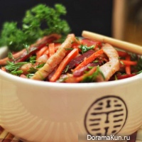 Spicy Chinese salad
