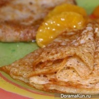 Thai rice-coconut pancakes