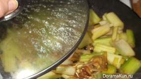 Fried celery