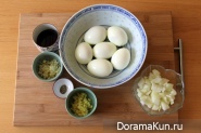 Pork belly with egg