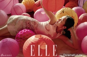 Liu Wen для Elle China 2016