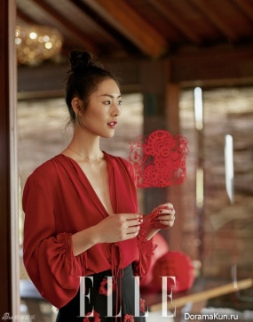 Liu Wen для Elle China 2016