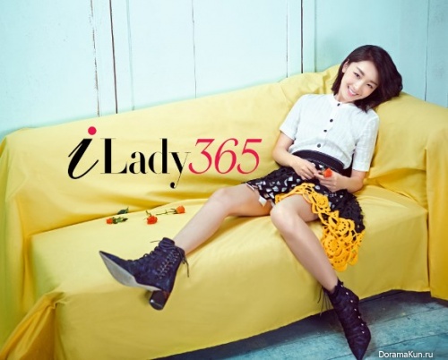 Zhou Dongyu для iLady365 April 2016
