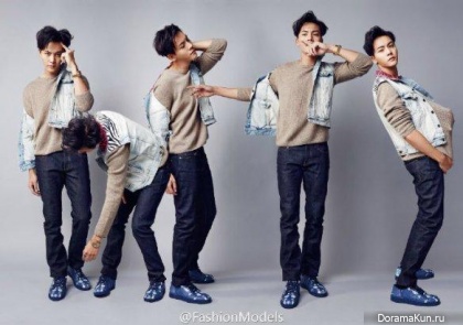 William Chan для Elle March 2016