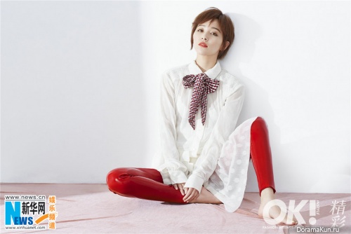 Kan Qing Zi для OK! April 2017