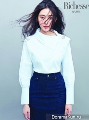 Zhang Tian Ai для Richesse April 2017