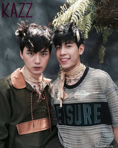 Perawat Sangpotirat, Prachaya Ruangroj для Kazz April 2017