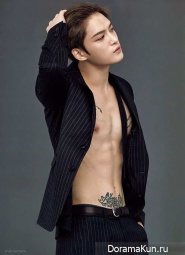 Kim Jae Joong для Harper's Bazaar Japan June 2017