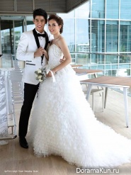Porche Saran, Matt Peeranee Kongthai для Wedding Guru July 2017
