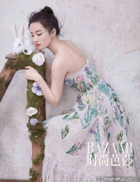 Liu Yifei для Harper’s Bazaar May 2017