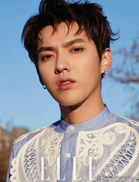 Wu Yi Fan (Kris Wu) для Elle April 2017