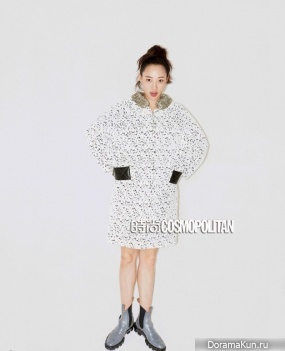 Bai Baihe, Zhou Xun для Cosmopolitan February 2016