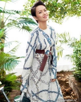 Ruby Lin, Liu Tao, Gigi Leung для Grazia April 2016