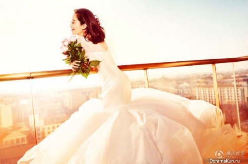 Yu Feihong для Cosmopolitan Bride 2016