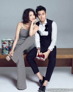 Yuan Hong, Zhang Xin Yi для Elle Extra 2 May 2016