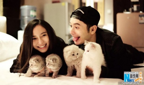 Huang Xiaoming, Angelababy для Cet Fans May 2016