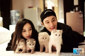 Huang Xiaoming, Angelababy для Cet Fans May 2016