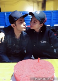 Huang Xiaoming, Angelababy для Cet Fans May 2016