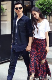 Huang Xiaoming, Angelababy Concept Photos Paris July 2016