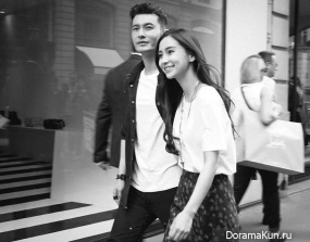 Huang Xiaoming, Angelababy Concept Photos Paris July 2016