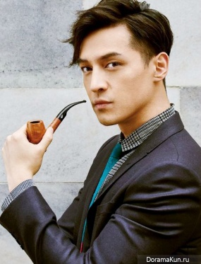 Hu Ge для Elle Men (Hong Kong) July 2016
