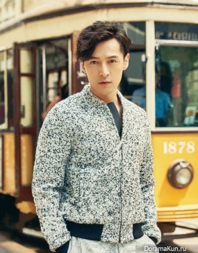 Hu Ge для Elle Men (Hong Kong) July 2016