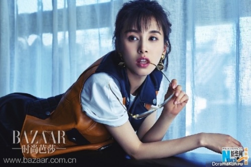 Wang Ziwen для Harper’s Bazaar August 2016