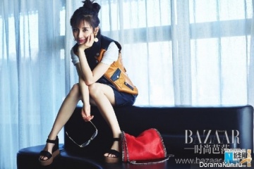 Wang Ziwen для Harper’s Bazaar August 2016