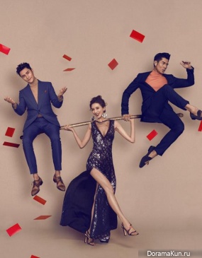 Lin Chiling, Aaron Kwok, Chen Kun Concept Photos cover Harper’s Bazaar