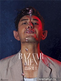 Jacky Heung, Huang Xiaoming для Harper’s Bazaar June 2016