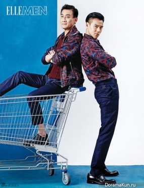 Eddie Peng, Tony Leung для Elle June 2016