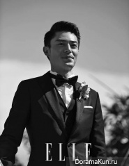 Wallace Huo для Elle August 2016