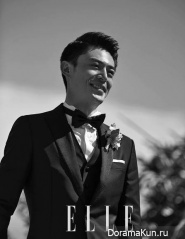 Wallace Huo для Elle August 2016