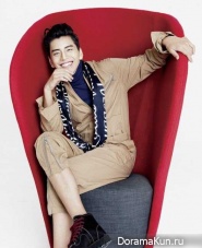 Darren Wang для ELLE (China) October 2016