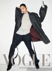 Hu Ge, Liu Wen, Chang Chen для Vogue November 2016