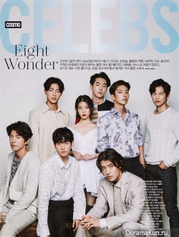 Lee Jun Ki, IU, Kang Ha Neul и др. для Cosmopolitan August Extra 2016