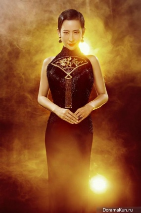 Guo Ketong Photo shoot cheongsam January 2017