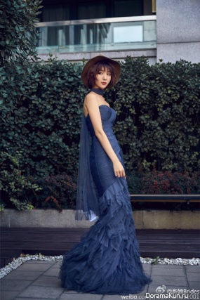 Mao Xiao Tong для Brides Weibo December 2016