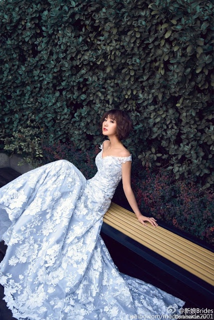 Mao Xiao Tong для Brides Weibo December 2016