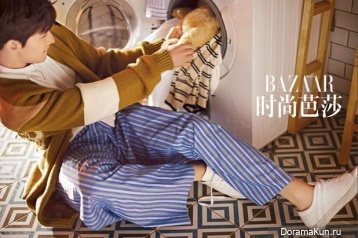 Yang Yang для Harper’s Bazaar April 2017