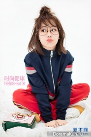 Yang Zi для Trendshealth March 2017