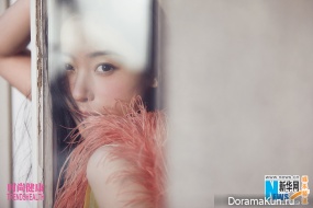 Zhang Tian Ai для Trends Health April 2017