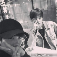 Park Hyung Sik and V BTS